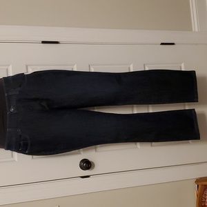 NWT denim tapered leg jean